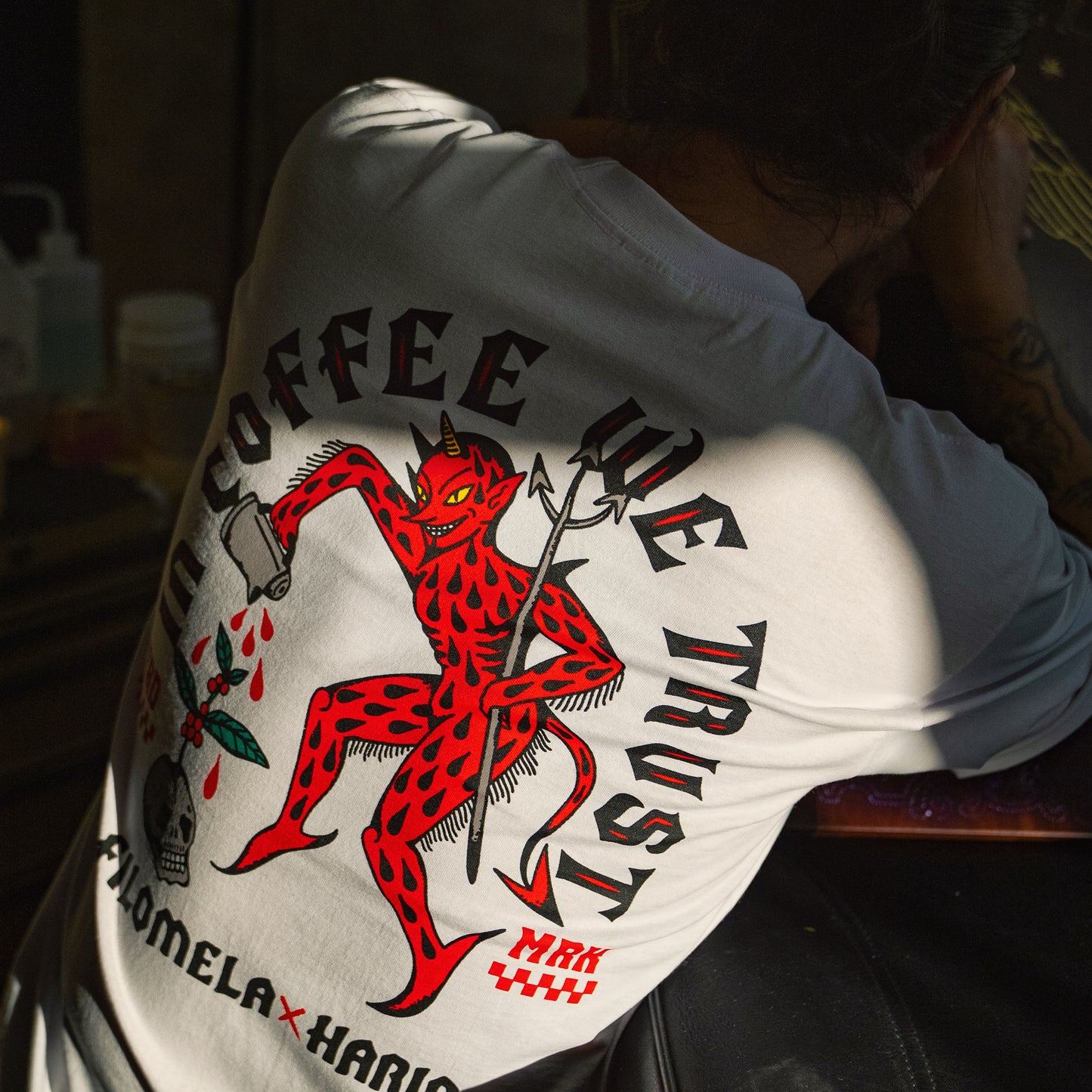 Filomela x Hario Tシャツ