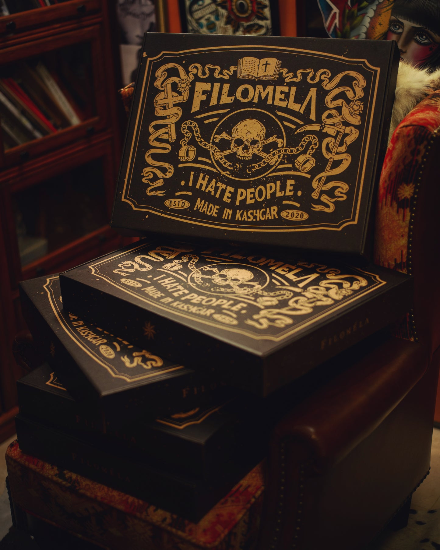 Filomela ウールブランケット