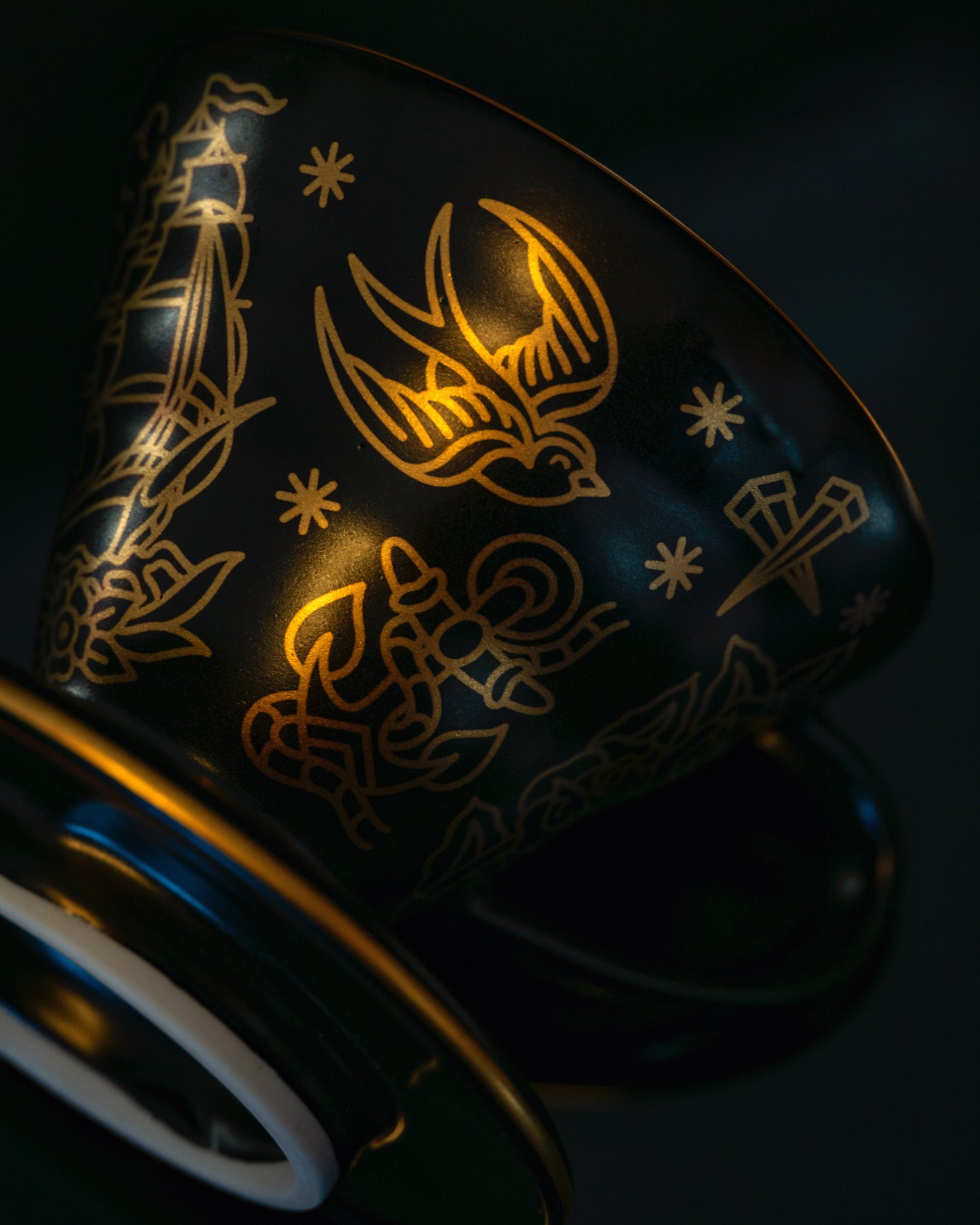 Filoméla x Hario コラボコーヒードリッパー【黒金】