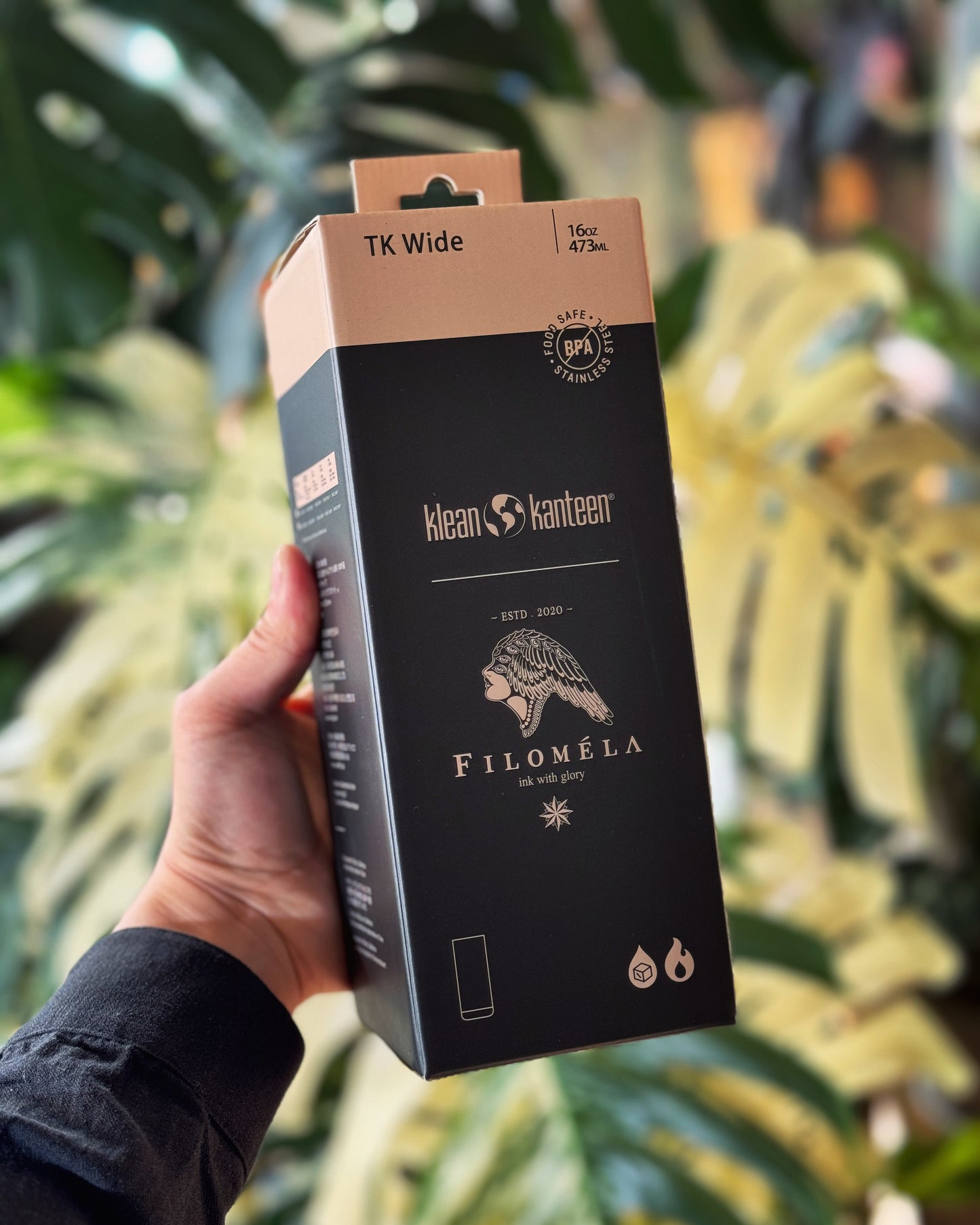 Filomela x Klean KanteenコラボインスレートTKWideEボトル