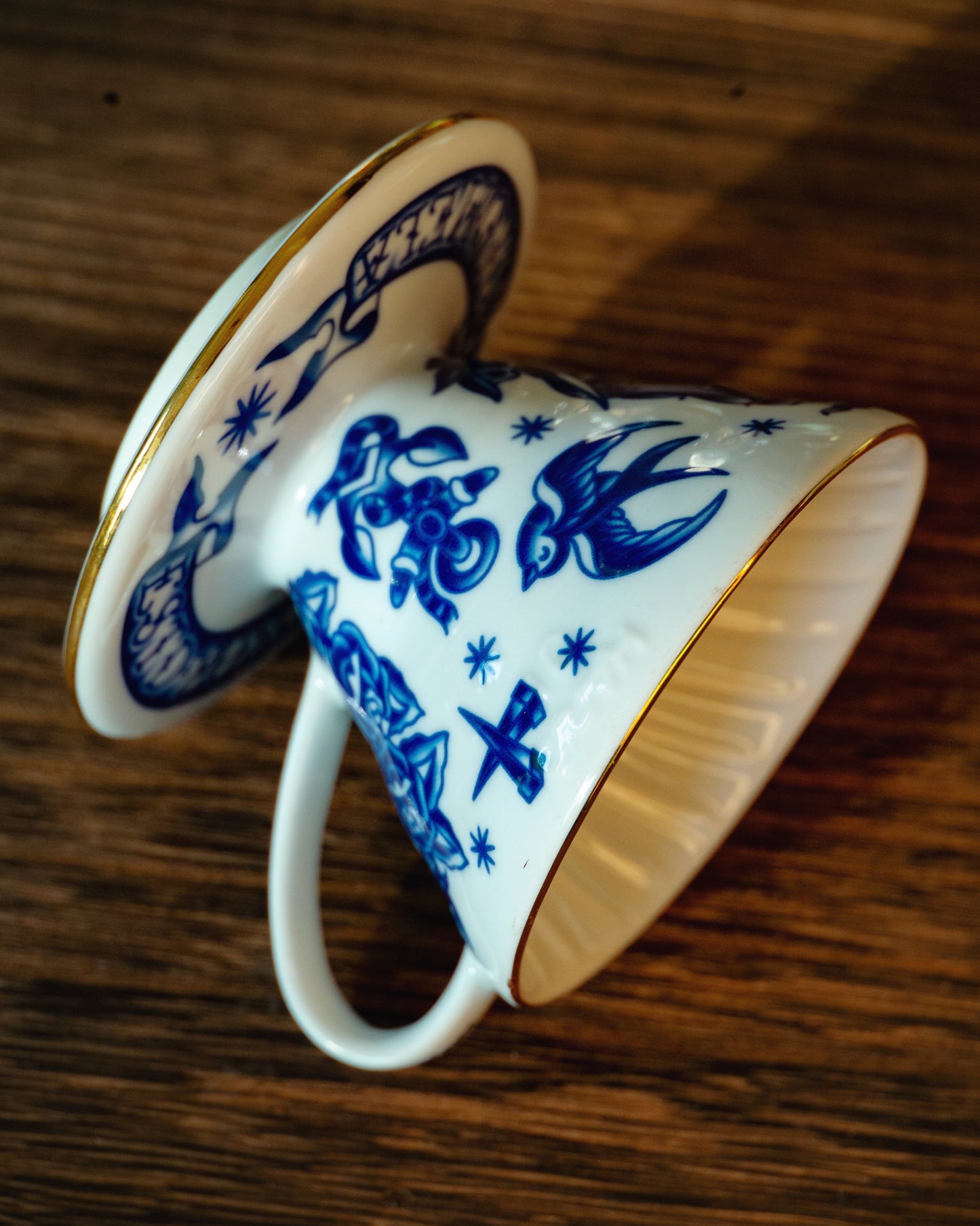 Filoméla x Hario コラボコーヒードリッパー【白青】