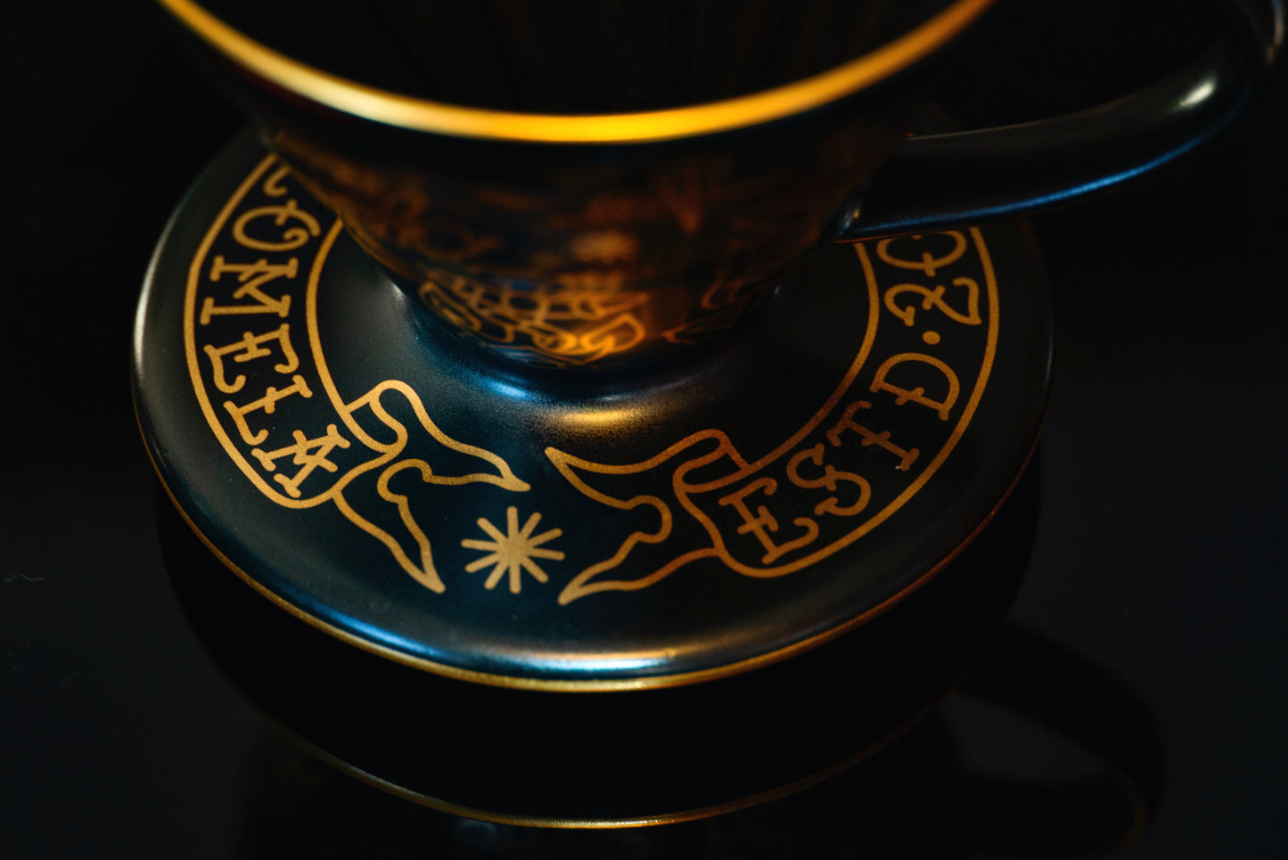 Filoméla x Hario コラボコーヒードリッパー【黒金】