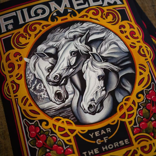 Filomelaオリジナル午年カレンダー